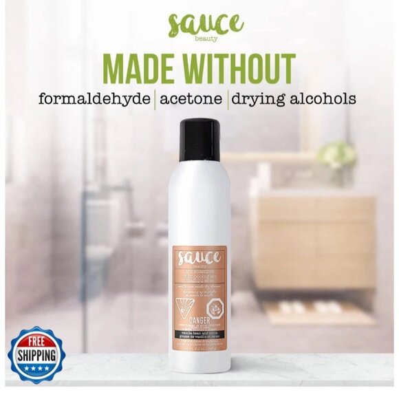 Sauce Beauty Dry Shampoo Vanilla & Cocoa Powder Spray For All Hair Colors - Picture 4 of 4